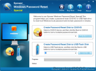 Spower Windows Password Reset Special screenshot